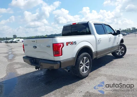 2015 Ford F-150 King Ranch из США, поврежденный, VIN 1FTEW1EGXFFA19046
